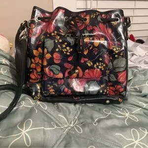 Patricia Nash | Bags | Patricia Nash Black Floral Backpack  display picture 1